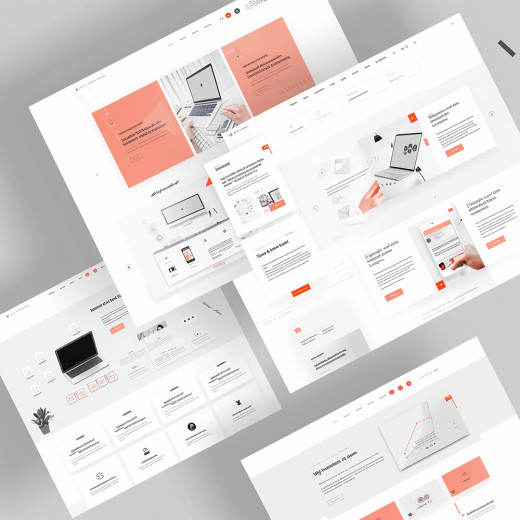 1:1 맞춤 제작형 홈페이지